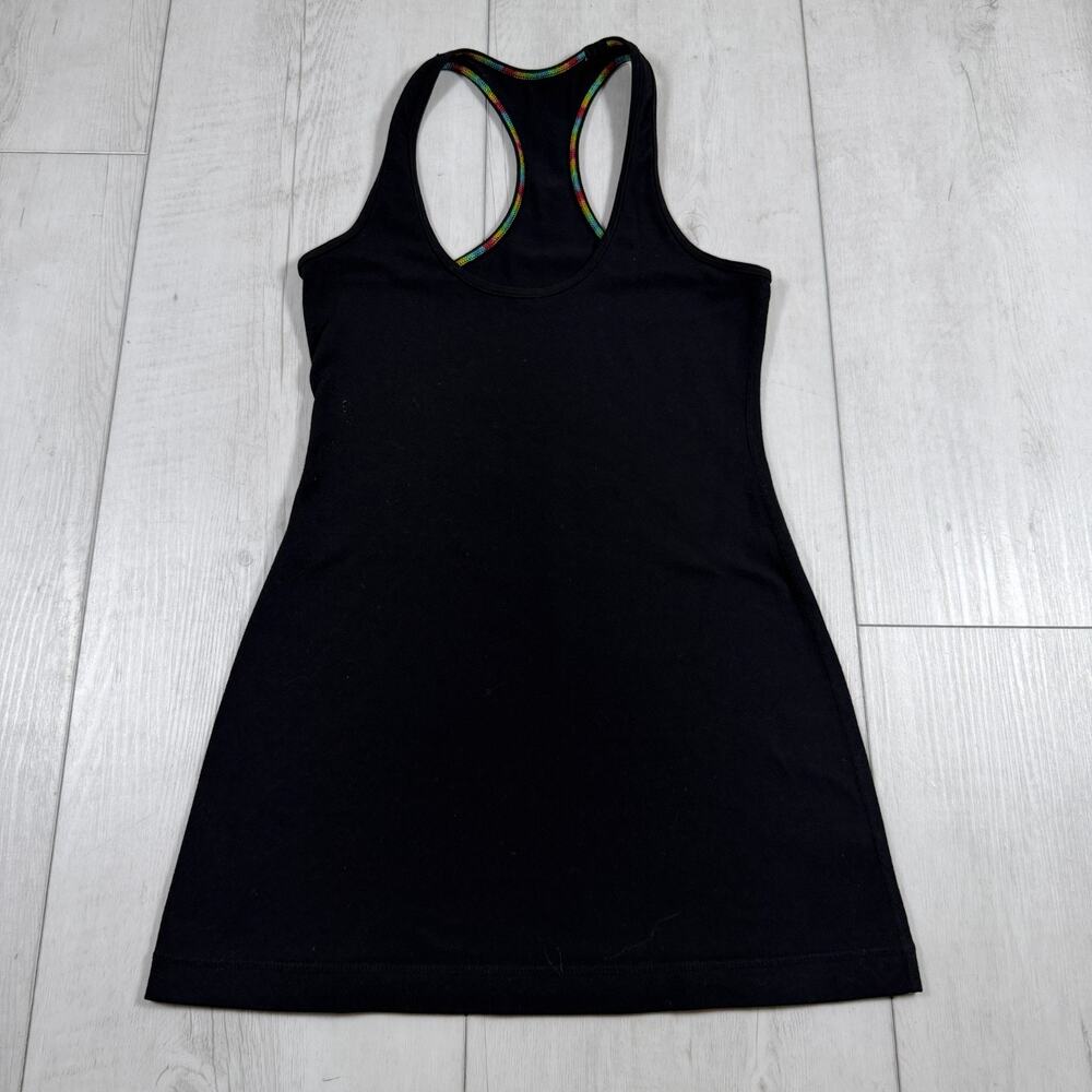 Lululemon Women's 4 Cool Racerback Tank Top Black Yoga Pilates Running